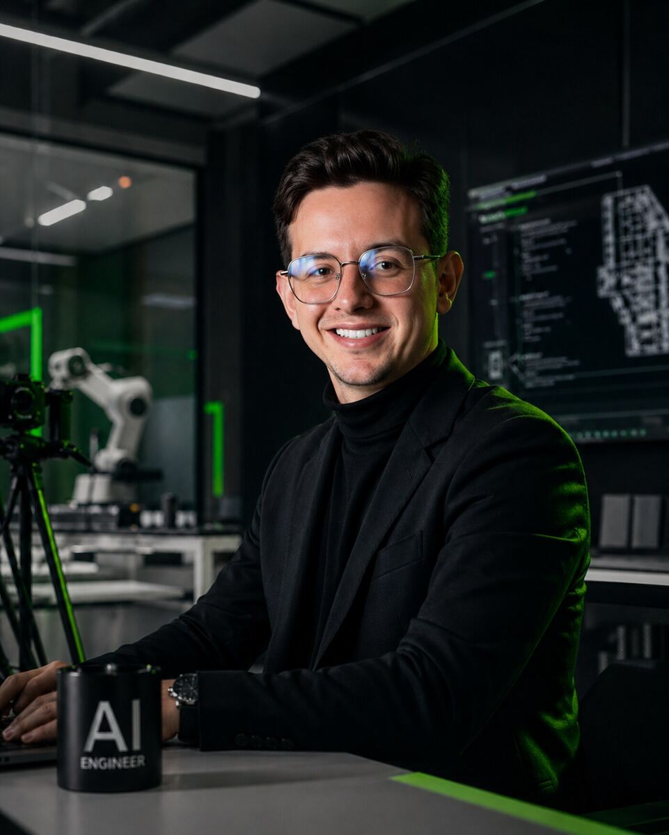 AI Engineer Aceleriq operando protocolo neural